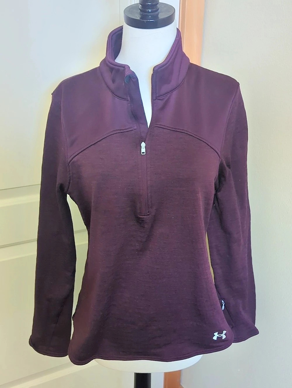 Under Armour Fleece 1/4-Zip Pullover Purple Large